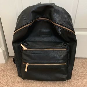 The Honest Company Leather backpack